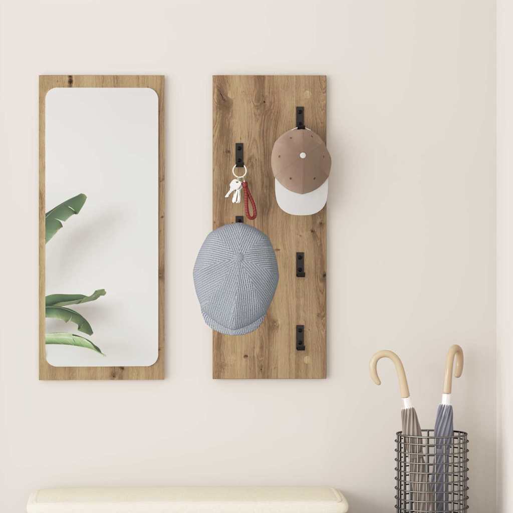 Prikabinamas paltas Amatininkų ąžuolas 30 x 1,5 x 80 cm