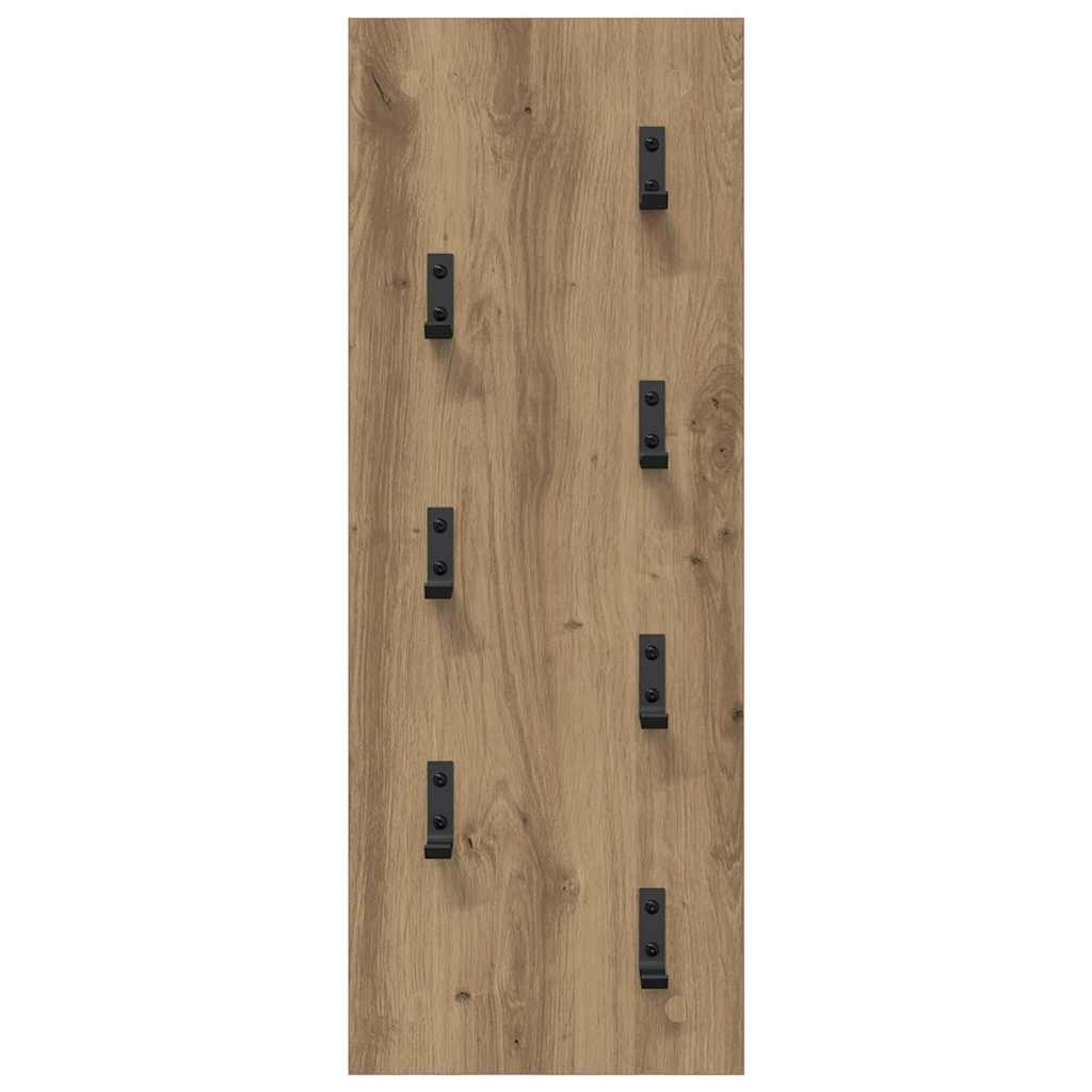 Prikabinamas paltas artisano ąžuolo 30 x 1.5 x 80 cm