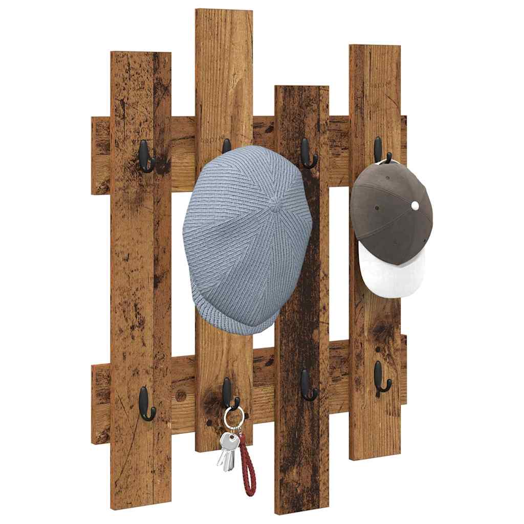 Prikabinamas paltas Senas medis 60 x 3 x 82 cm Apdirbta mediena