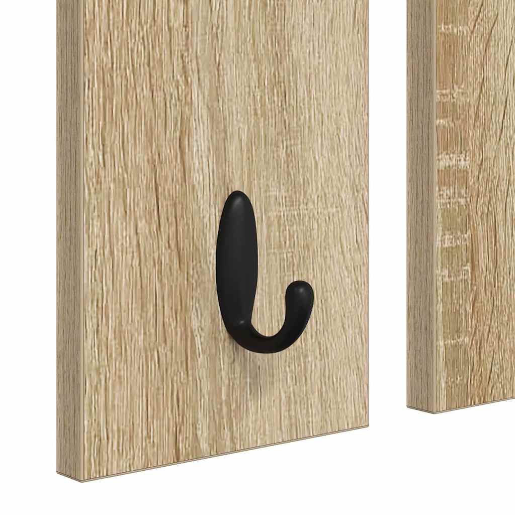 Prikabinamas paltas su lentyna Sonoma ąžuolas 85 x 10 x 45 cm