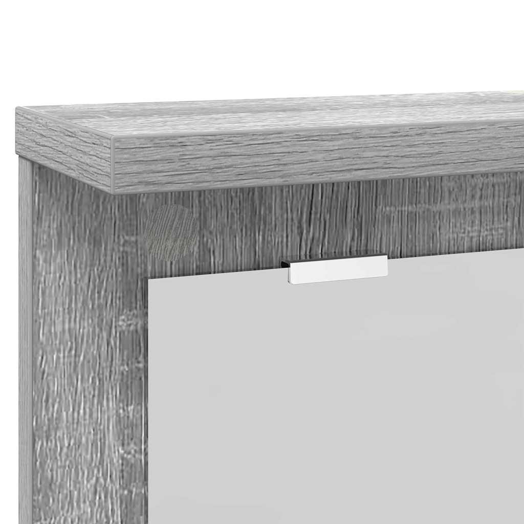 Prikabinamas paltas Pilka sonoma ąžuolo 85 x 10 x 45 cm