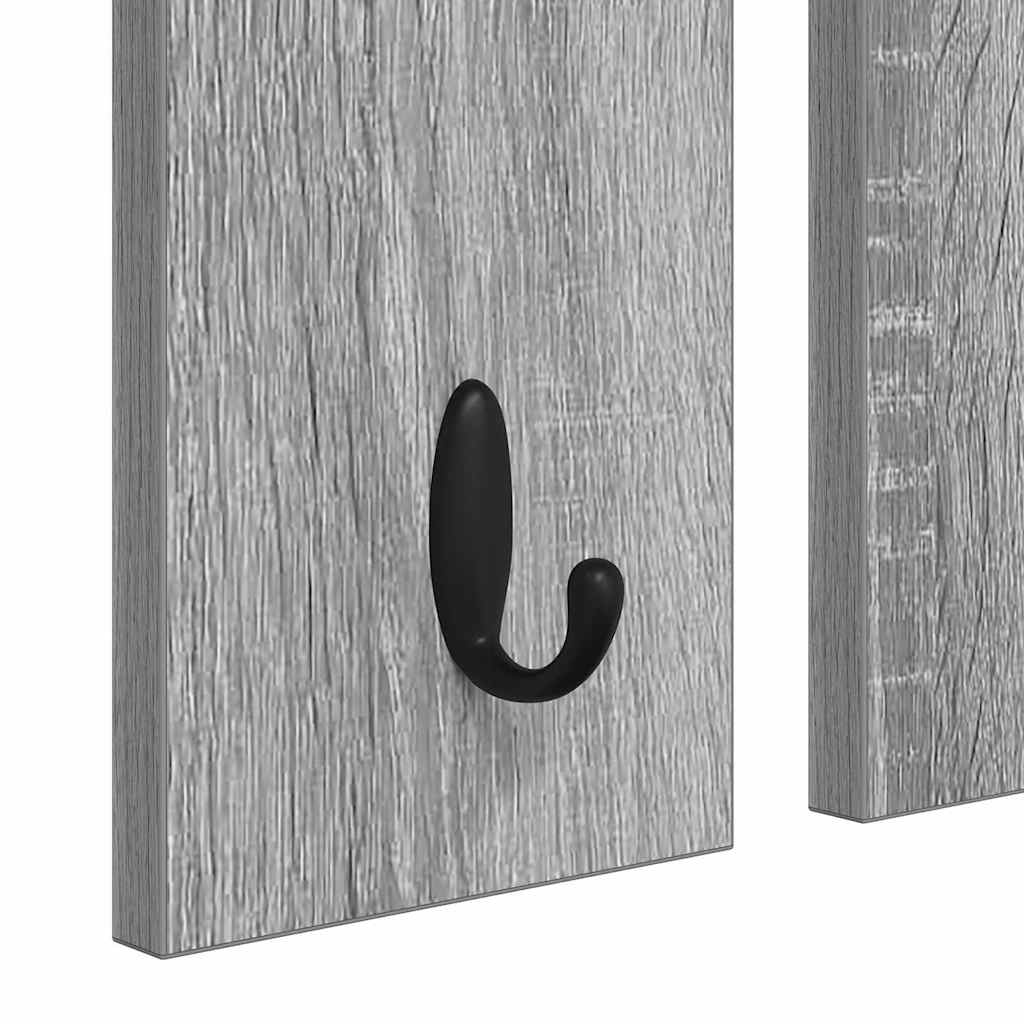 Prikabinamas paltas Pilka sonoma ąžuolo 85 x 10 x 45 cm