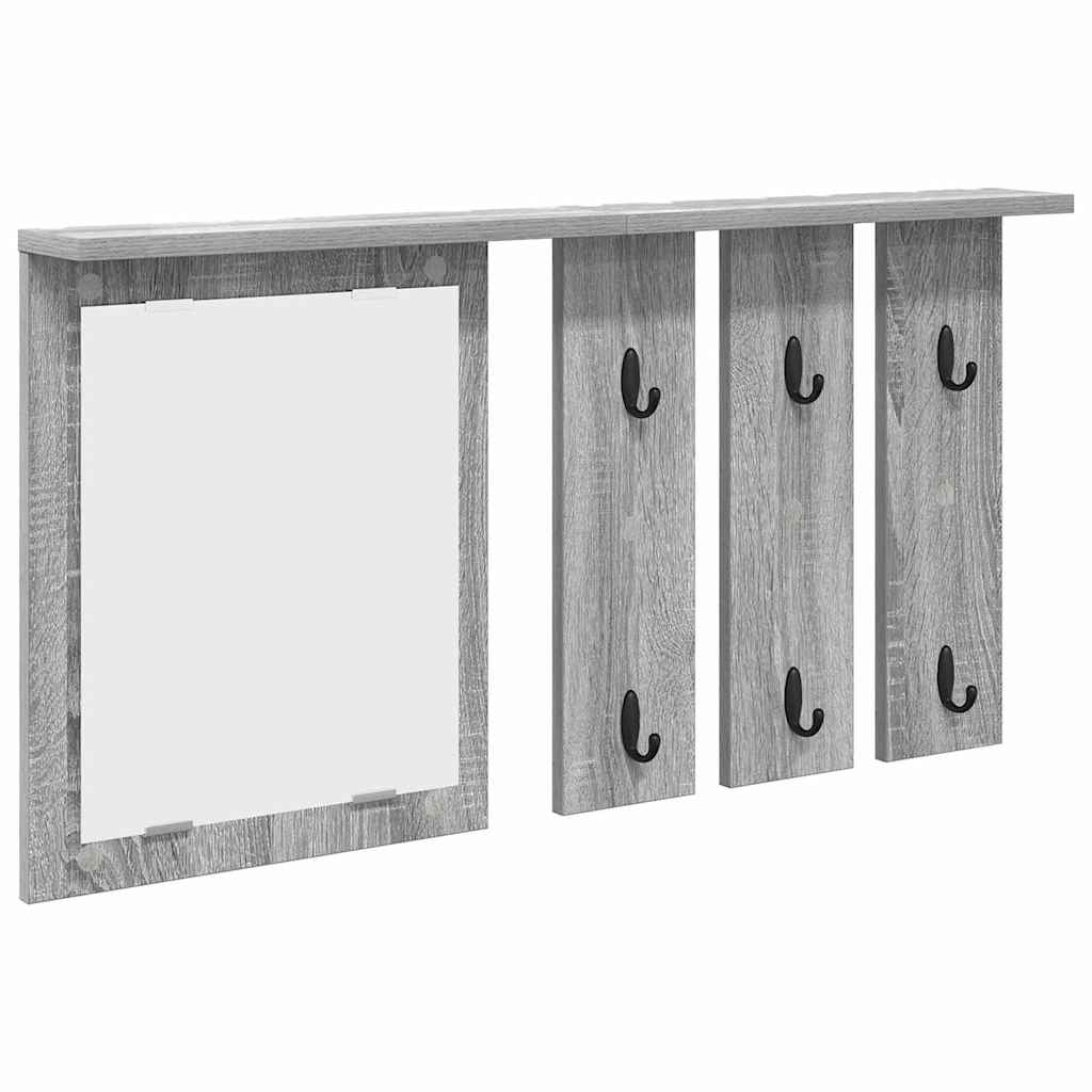 Prikabinamas paltas Pilka sonoma ąžuolo 85 x 10 x 45 cm
