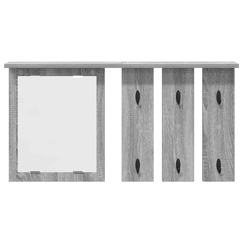 Prikabinamas paltas Pilka sonoma ąžuolo 85 x 10 x 45 cm
