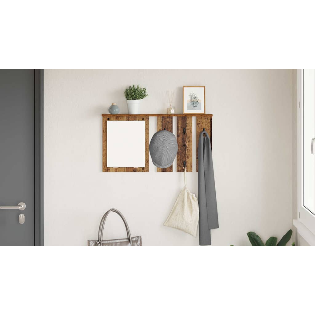 Prikabinamas paltas su lentyna Sena mediena 85 x 10 x 45 cm