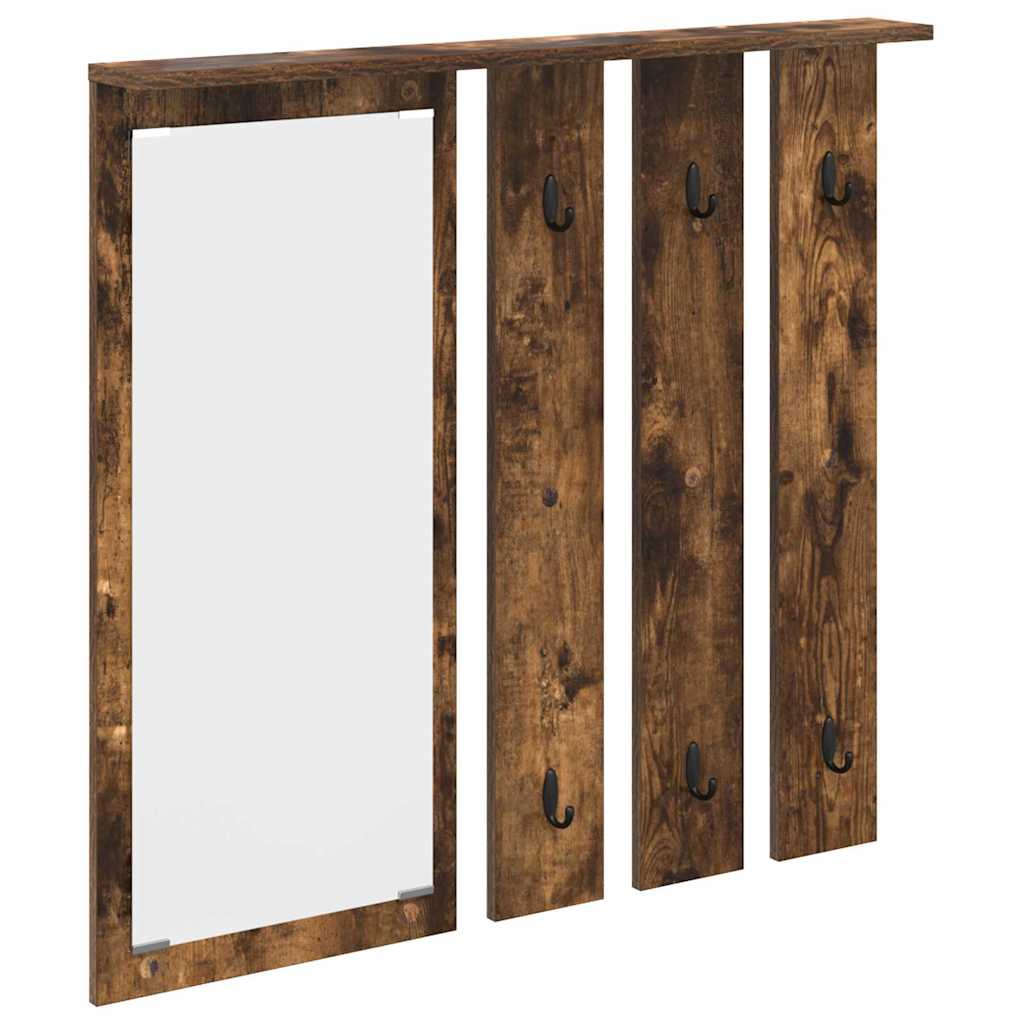 Prikabinamas paltas su lentyna Dūminio ąžuolo 84 x 10 x 80 cm
