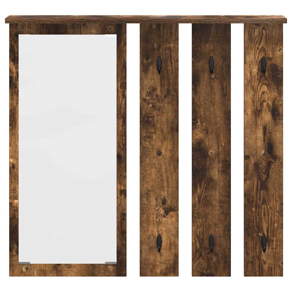 Prikabinamas paltas su lentyna Dūminio ąžuolo 84 x 10 x 80 cm