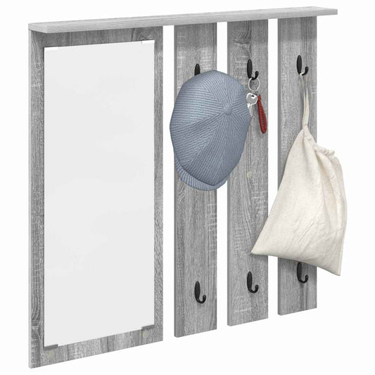 Prikabinamas paltas Pilka sonoma ąžuolo 84 x 10 x 80 cm