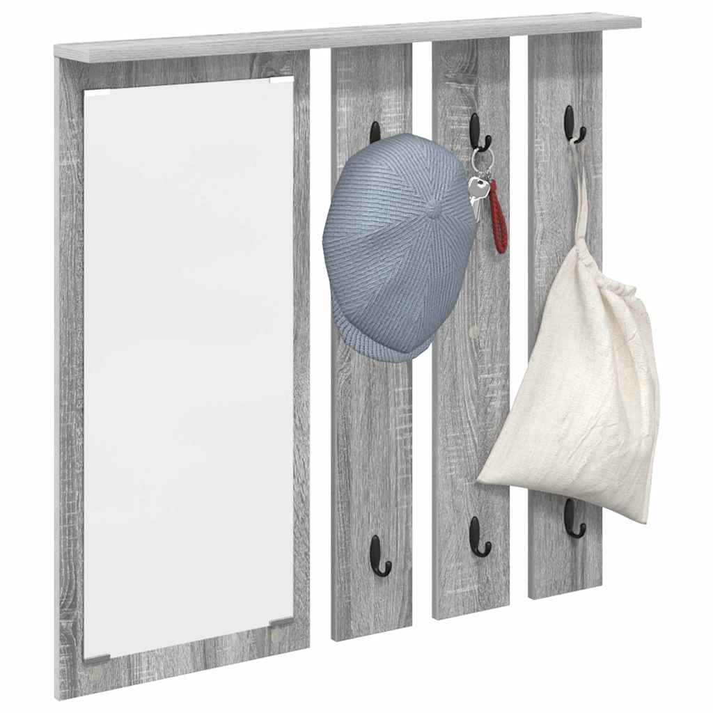 Prikabinamas paltas Pilka sonoma ąžuolo 84 x 10 x 80 cm