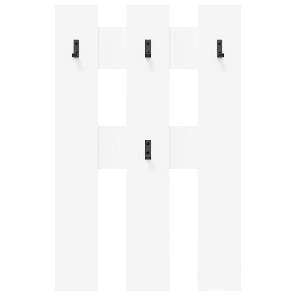 Prikabinamas paltas Balta 65 x 3 x 100 cm Apdirbta mediena