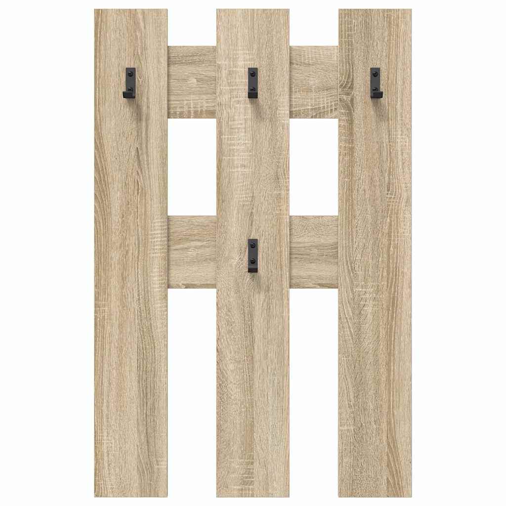 Prikabinamas paltas su saugykla Sonoma ąžuolas 65 x 3 x 100 cm