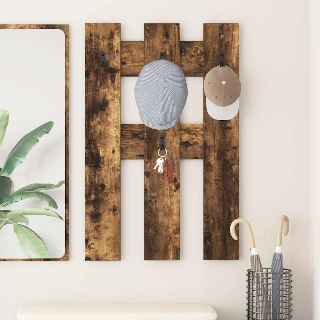 Prikabinamas paltas su saugykla Dūminio ąžuolo 65 x 3 x 100 cm