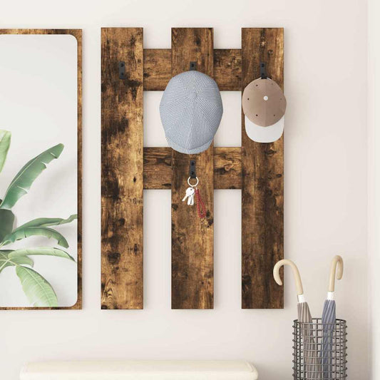 Prikabinamas paltas su saugykla Dūminio ąžuolo 65 x 3 x 100 cm