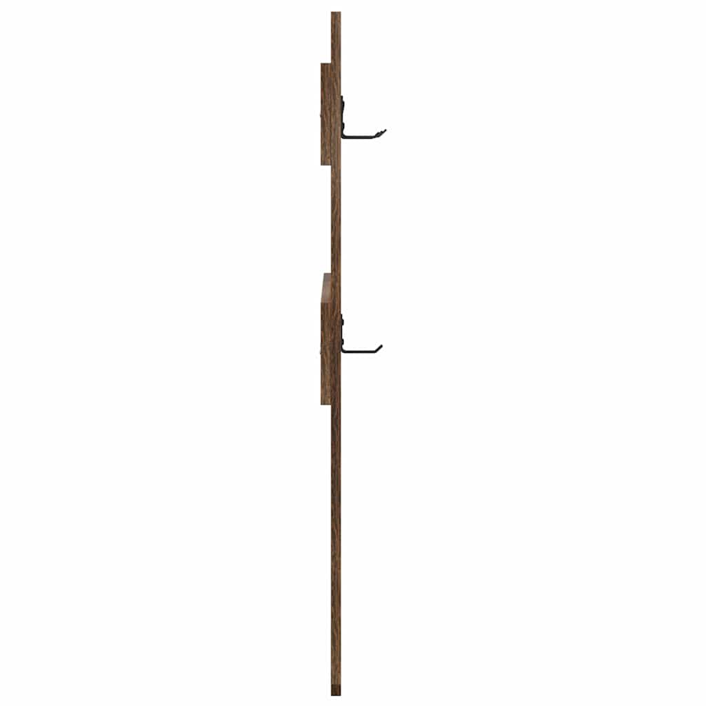 Prikabinamas paltas su saugykla Rūkyta ąžuolas 65 x 3 x 100 cm