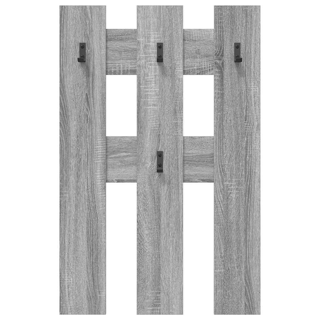 Prikabinamas paltas Pilka sonoma ąžuolo 65 x 3 x 100 cm