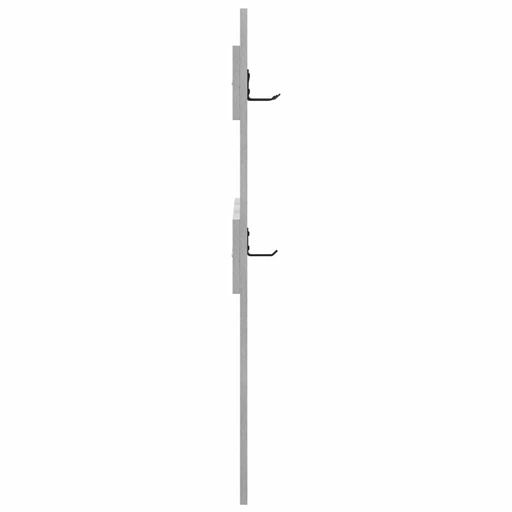 Prikabinamas paltas su saugykla Pilkas Sonoma 65 x 3 x 100 cm
