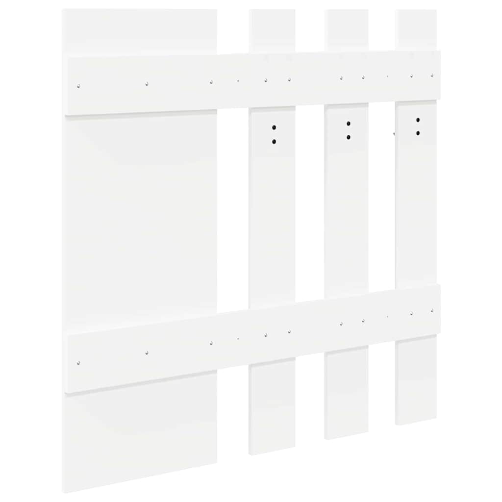 Prikabinamas paltas Balta 100 x 10 x 100 cm Apdirbta mediena