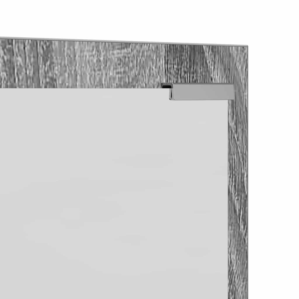 Prikabinamas paltas su saugykla Pilkas sonoma 100 x 10 x 100 cm