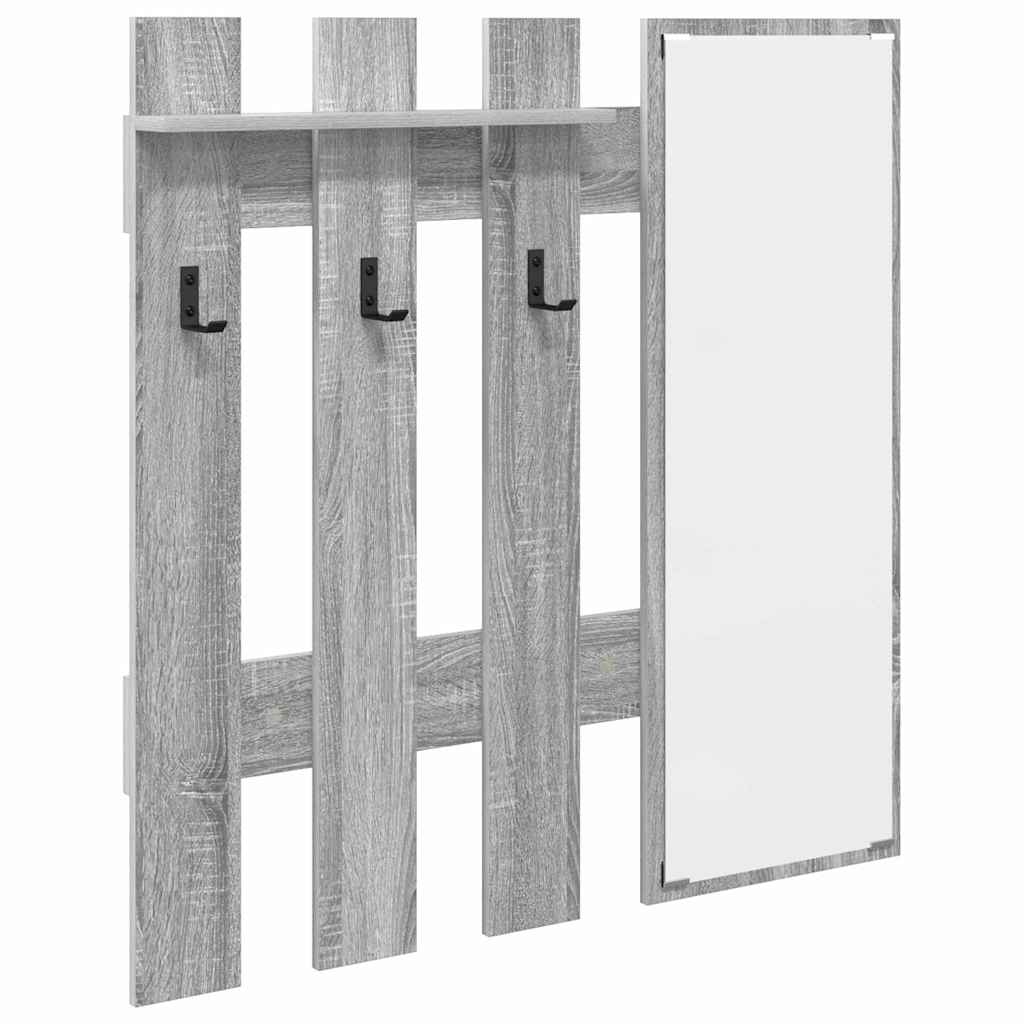 Prikabinamas paltas su saugykla Pilkas Sonoma 100 x 10 x 100 cm