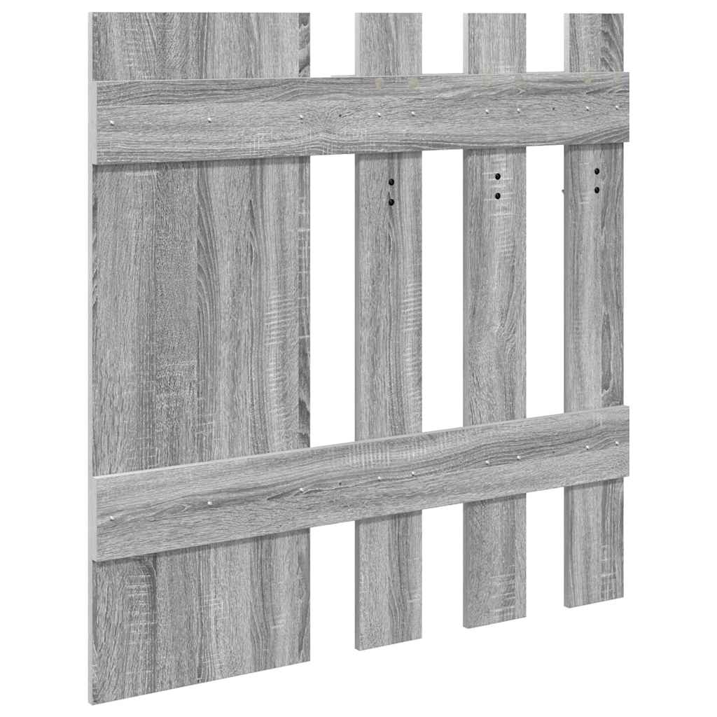 Prikabinamas paltas su saugykla Pilkas Sonoma 100 x 10 x 100 cm