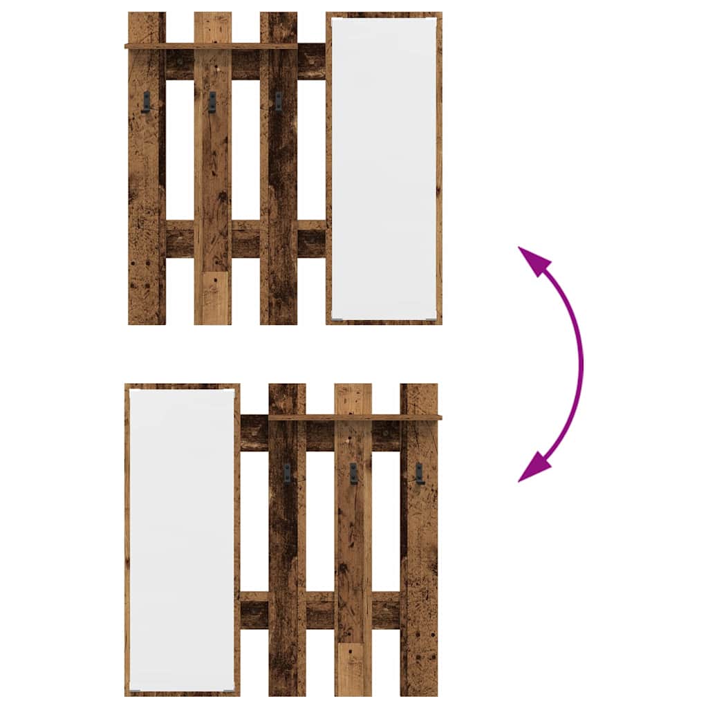 Prikabinamas paltas su saugykla Senas medis 100 x 10 x 100 cm