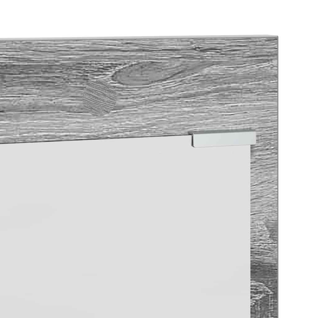 Prikabinamas paltas Pilka sonoma ąžuolo 90 x 10 x 50 cm