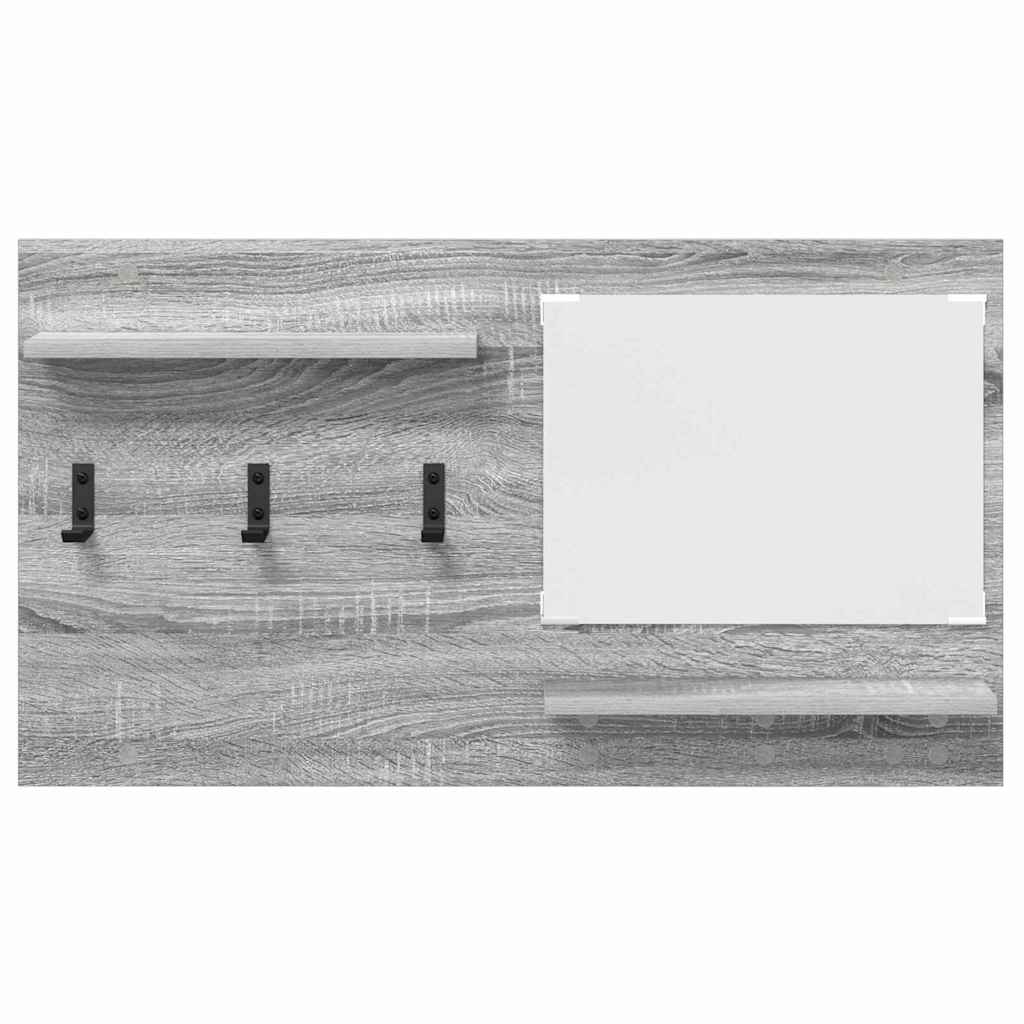 Prikabinamas paltas Pilka sonoma ąžuolo 90 x 10 x 50 cm