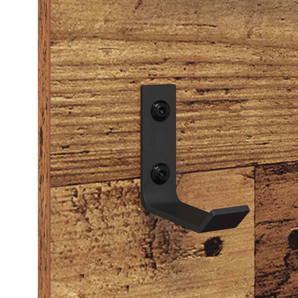 Prikabinamas paltas su lentyna Sena mediena 90 x 10 x 50 cm