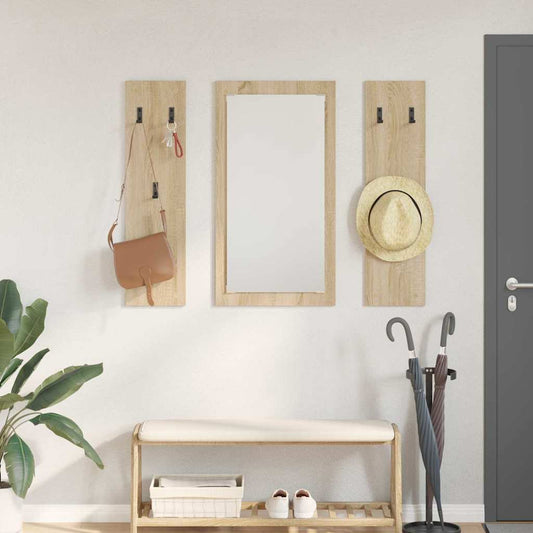 Prikabinamas paltas su saugykla Sonoma ąžuolas 96 x 1.5 x 90 cm