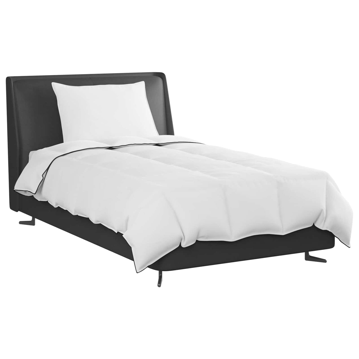 Žiemos antklodė su pagalve 2 pcs Balta Plunksna