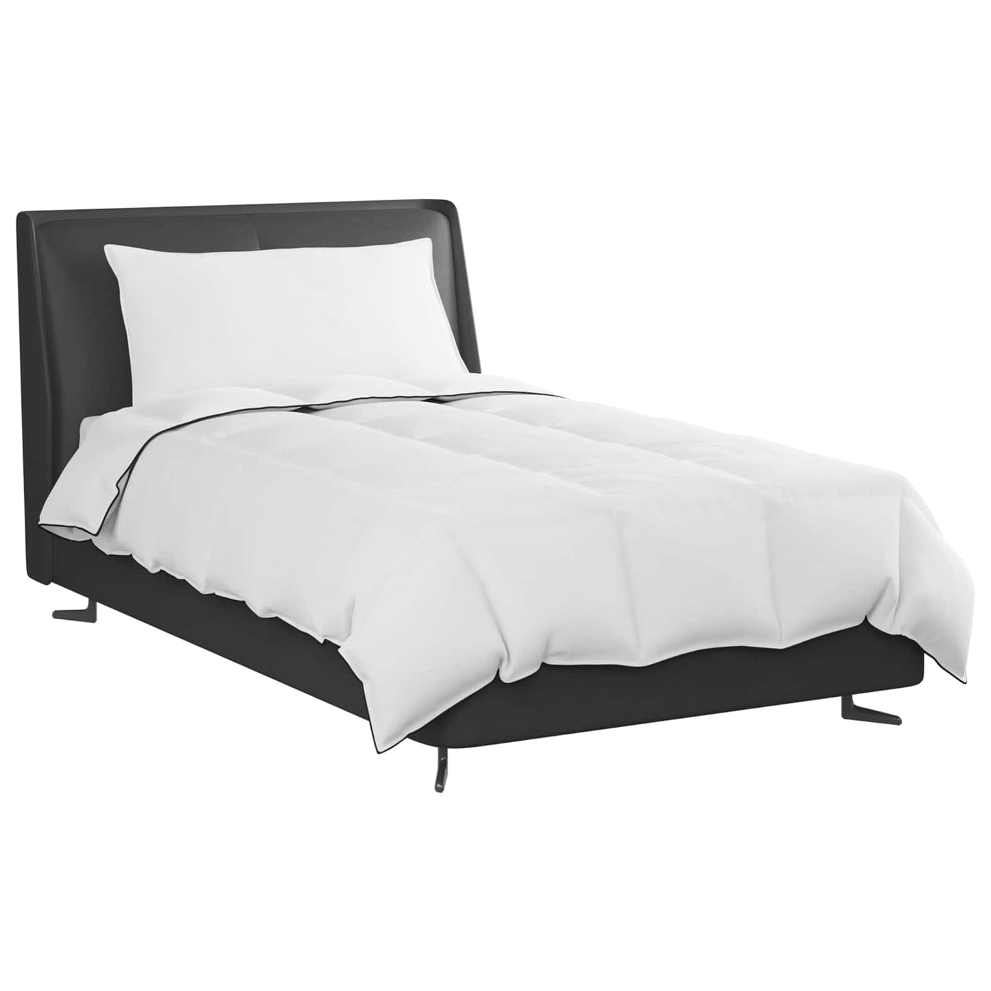 Žiemos antklodė su pagalve 2 pcs Balta Plunksna