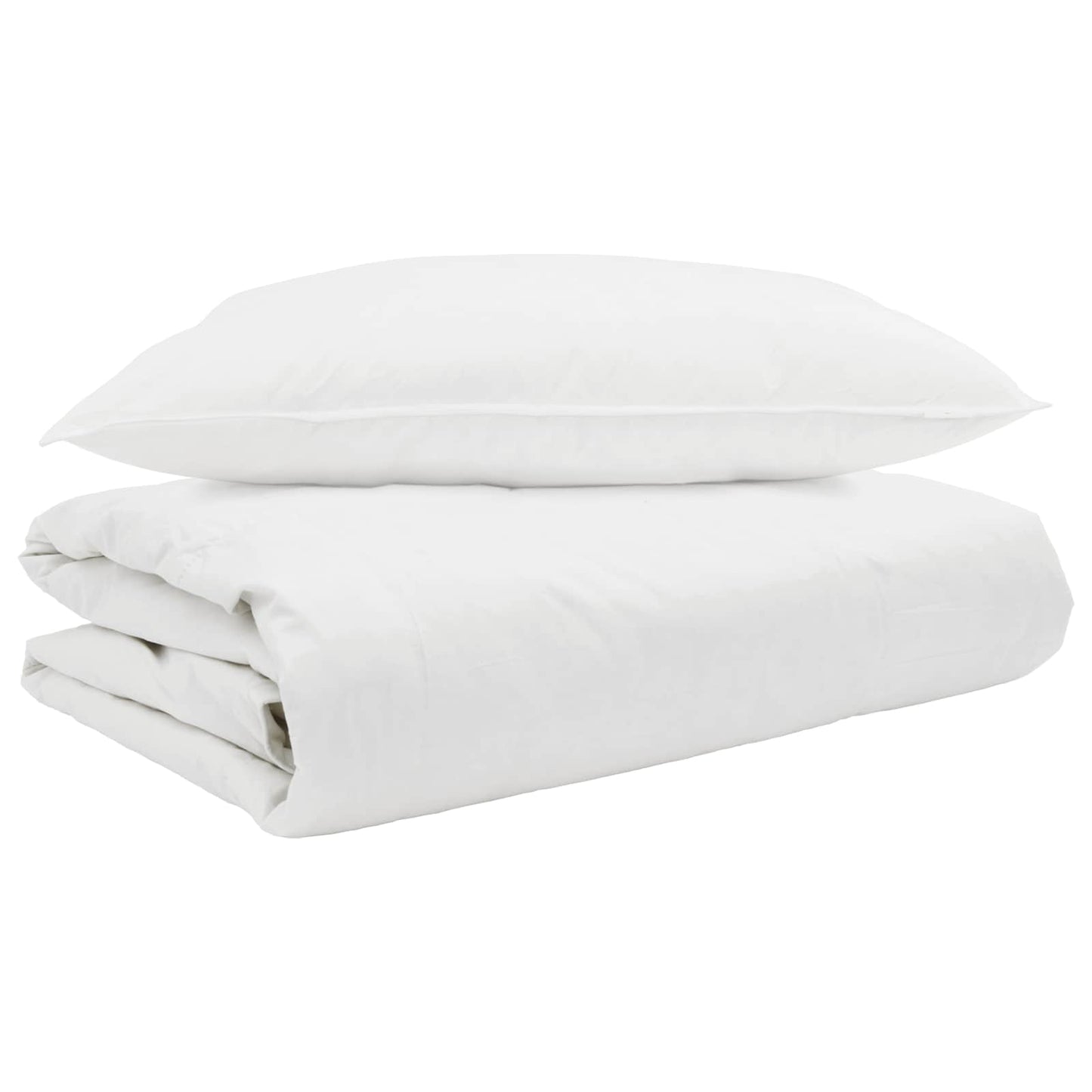 Vasaros antklodė su pagalve 2 pcs Balta Plunksna