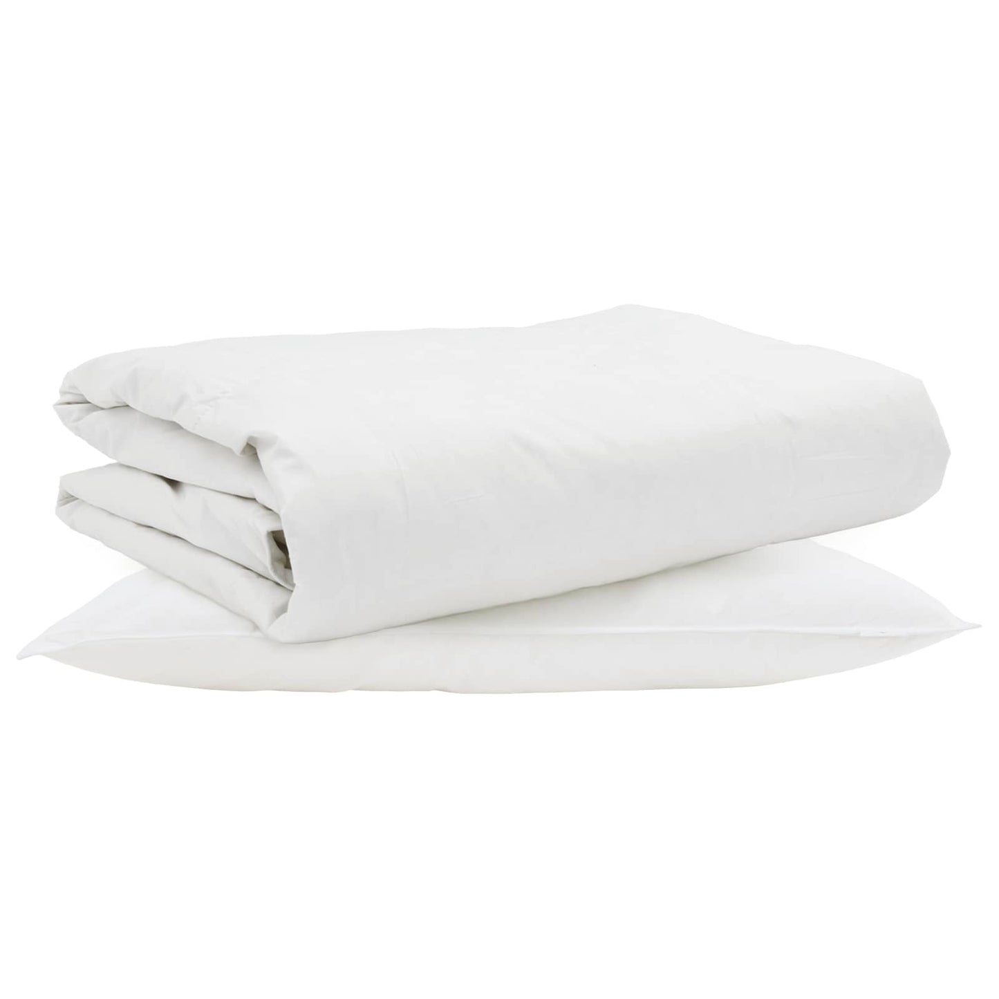 Vasaros antklodė su pagalve 2 pcs Balta Plunksna