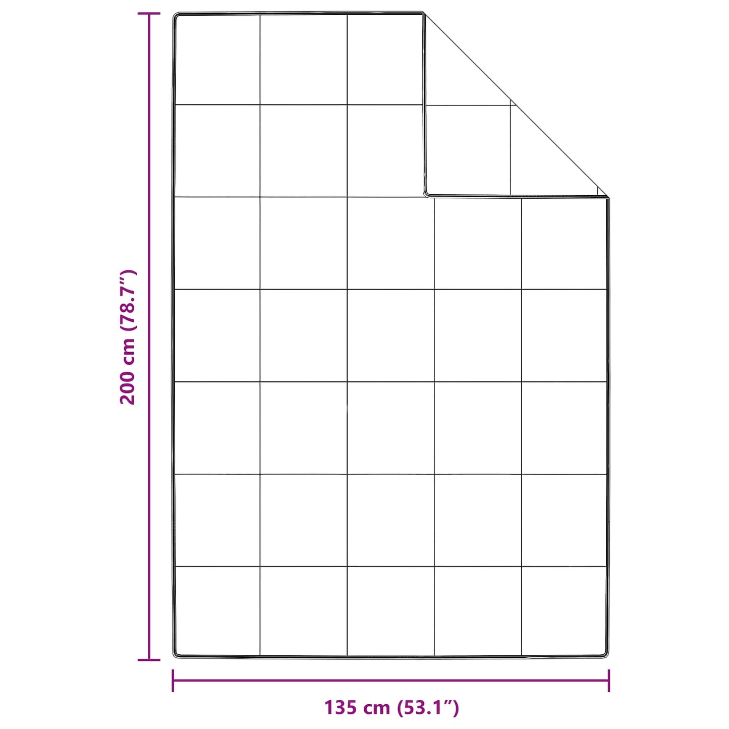 Vasaros antklodė su pagalve 2 pcs Balta Plunksna