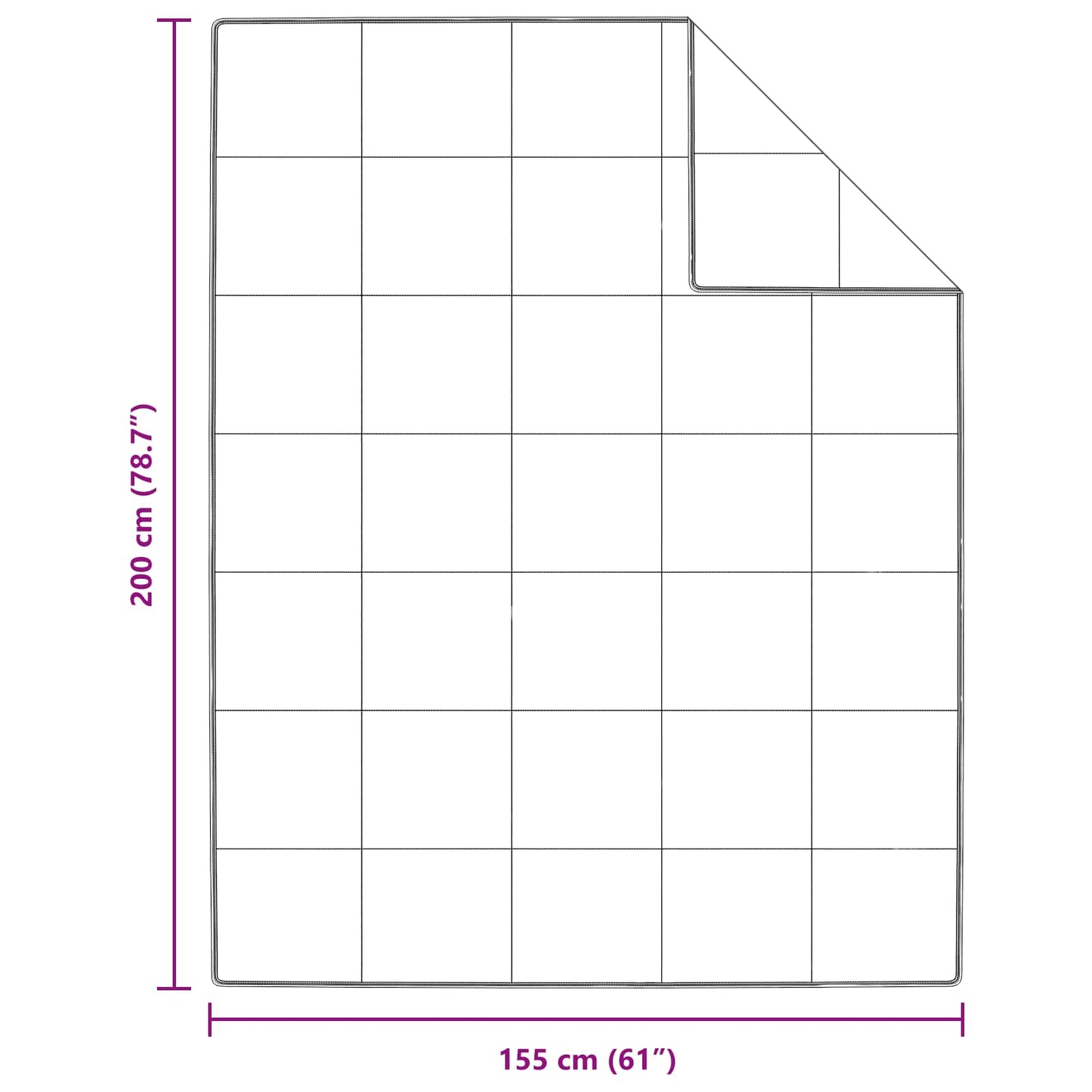Vasaros antklodė su pagalve 2 pcs Balta Plunksna