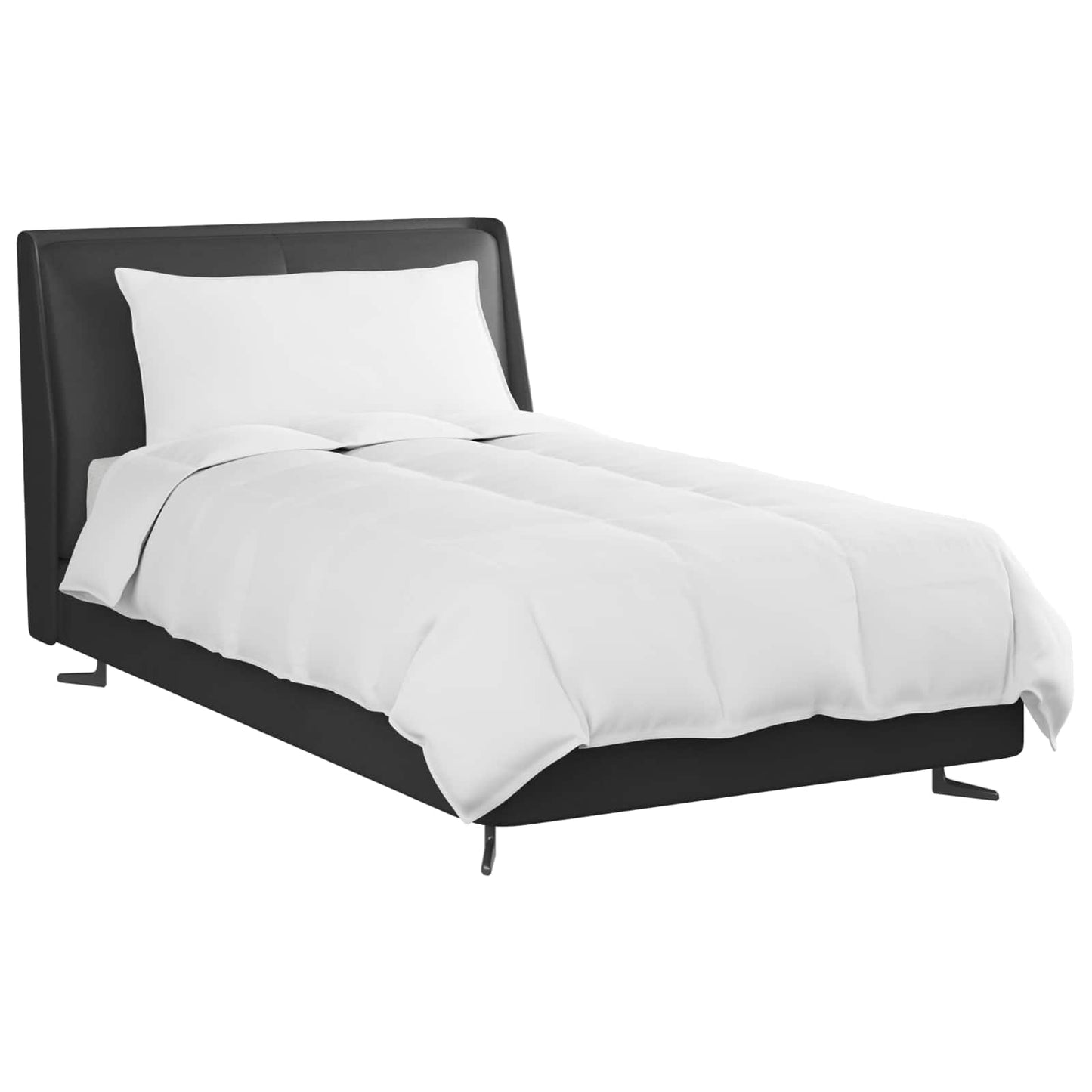 Vasaros antklodė su pagalve 2 pcs Balta Plunksna