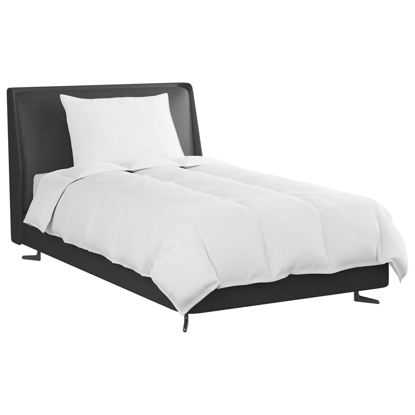 Žiemos antklodė su pagalve 2 pcs Balta Plunksna