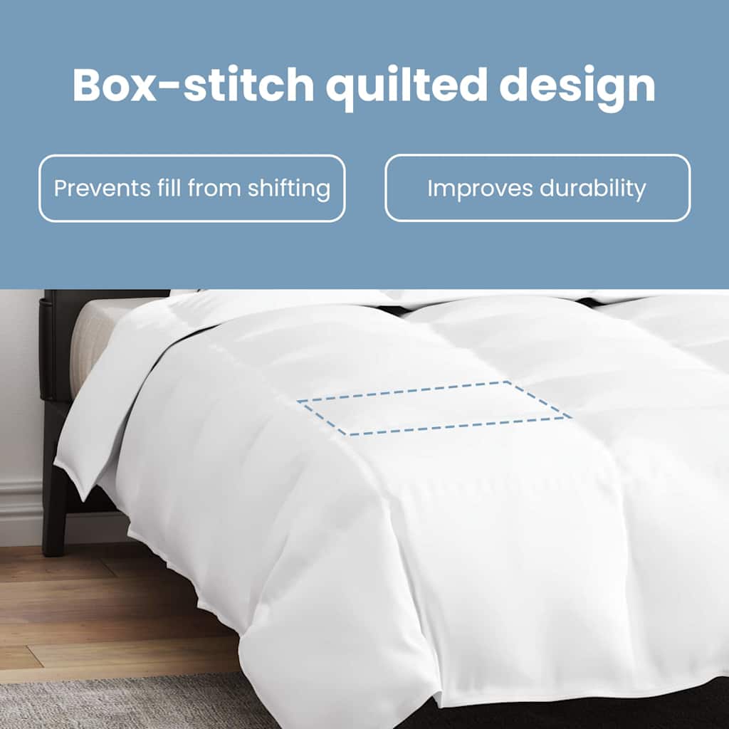 Žiemos antklodė su pagalve 2 pcs Balta Plunksna