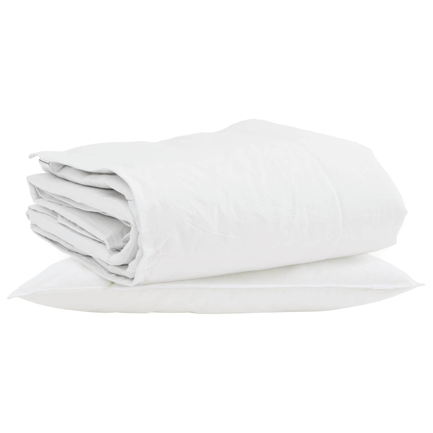 Žiemos antklodė su pagalve 2 pcs Balta Plunksna