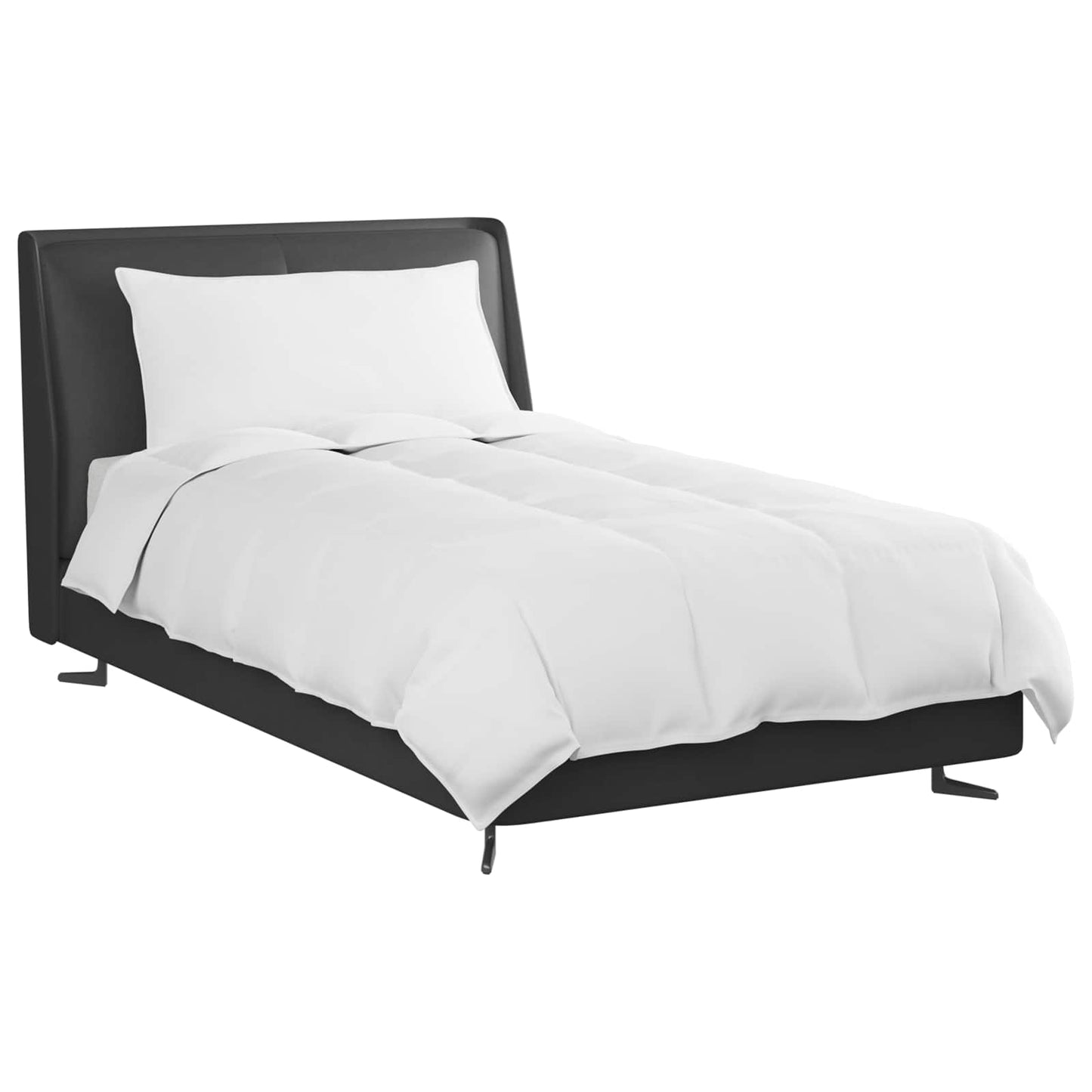 Žiemos antklodė su pagalve 2 pcs Balta Plunksna