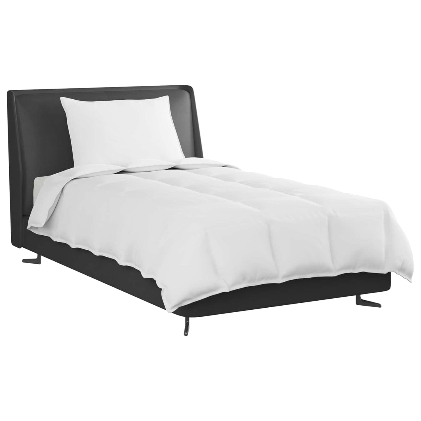 2-in-1 Antklodė su pagalve 2 pcs Balta Plunksna