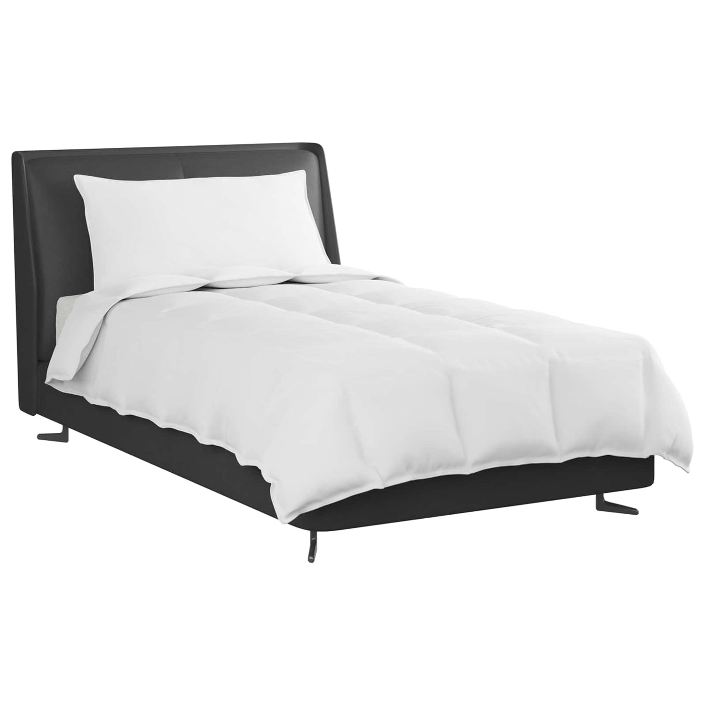 2-in-1 Antklodė su pagalve 2 pcs Balta Plunksna