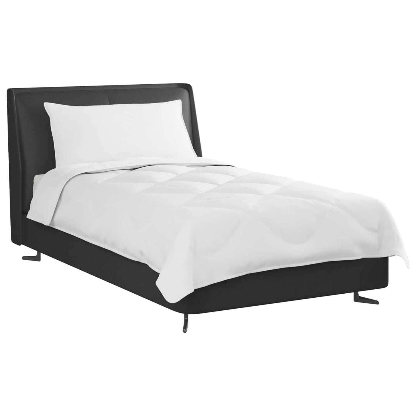 Visų sezonų antklodė su pagalve 2 pcs Balta Mikropluoštas