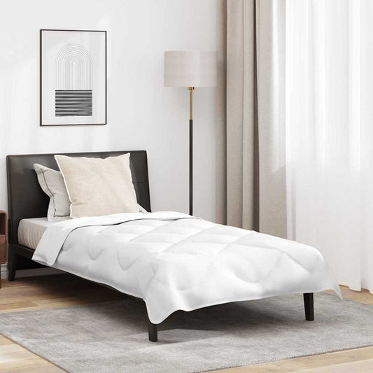 Žiemos antklodės komplektas 2 pcs Balta 155 x 220 cm Mikropluoštas