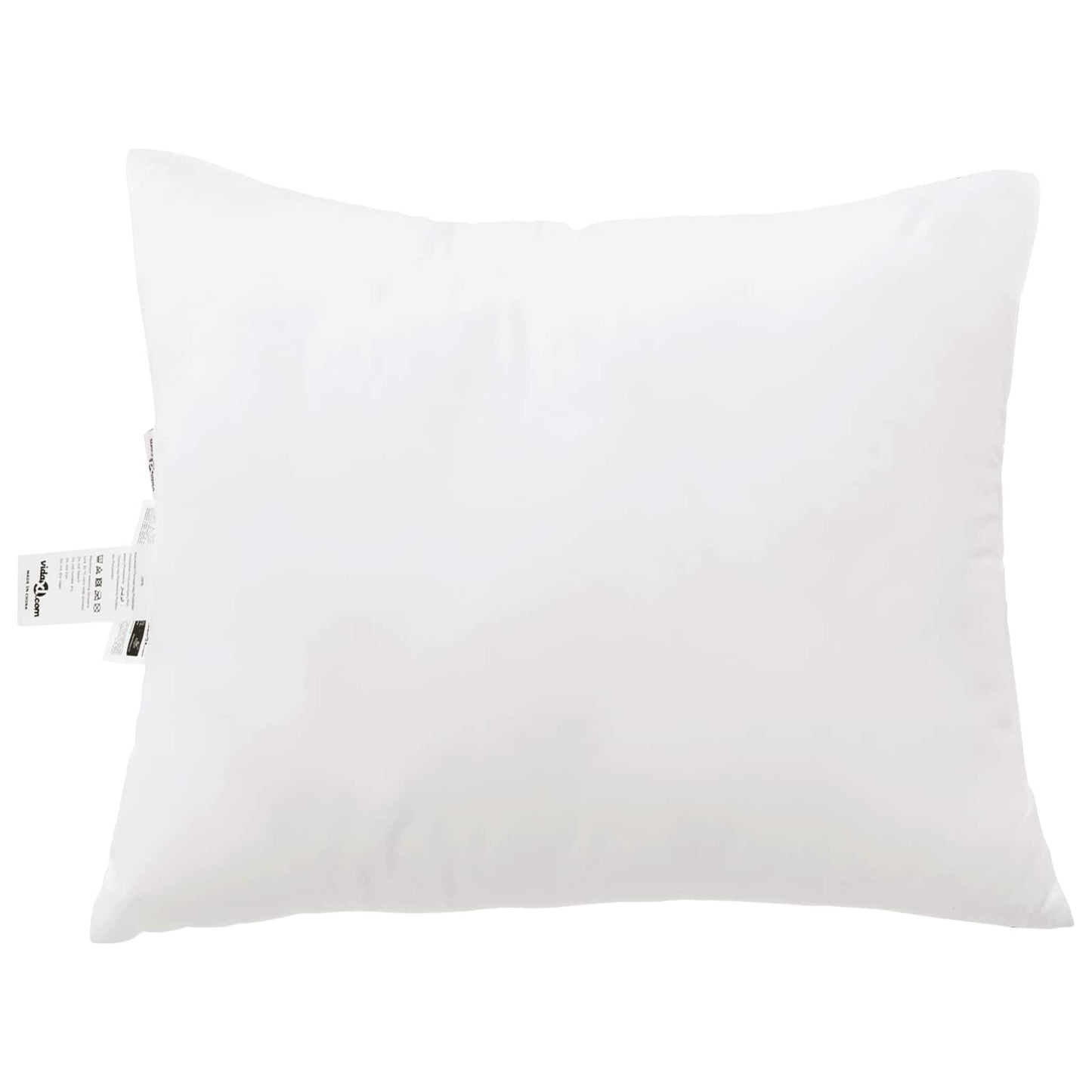 Antklodžių rinkinys su pagalve 2 pcs Balta Mikropluoštas
