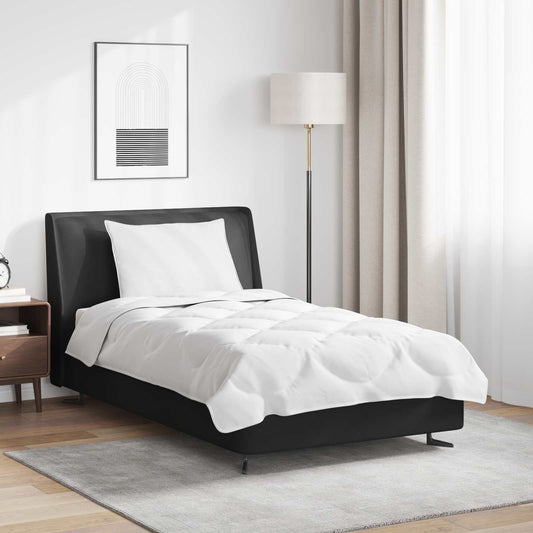 Antklodžių rinkinys su pagalve 2 pcs Balta Mikropluoštas