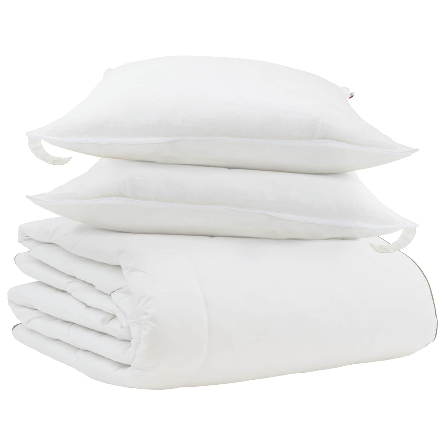 Žiemos antklodė su pagalve 3 pcs Balta Plunksna