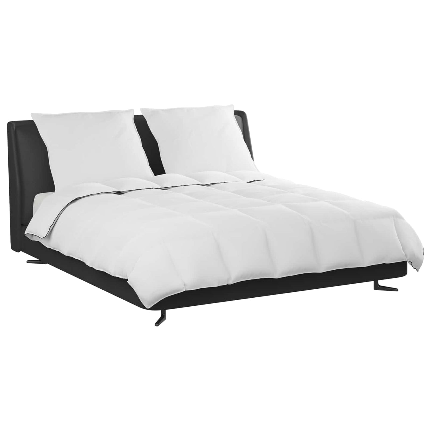 Žiemos antklodė su pagalve 3 pcs Balta Plunksna