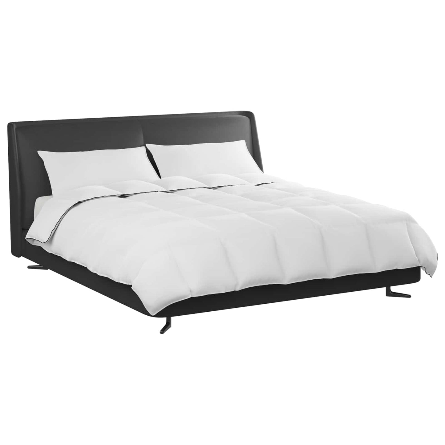Žiemos antklodė su pagalve 3 pcs Balta Plunksna