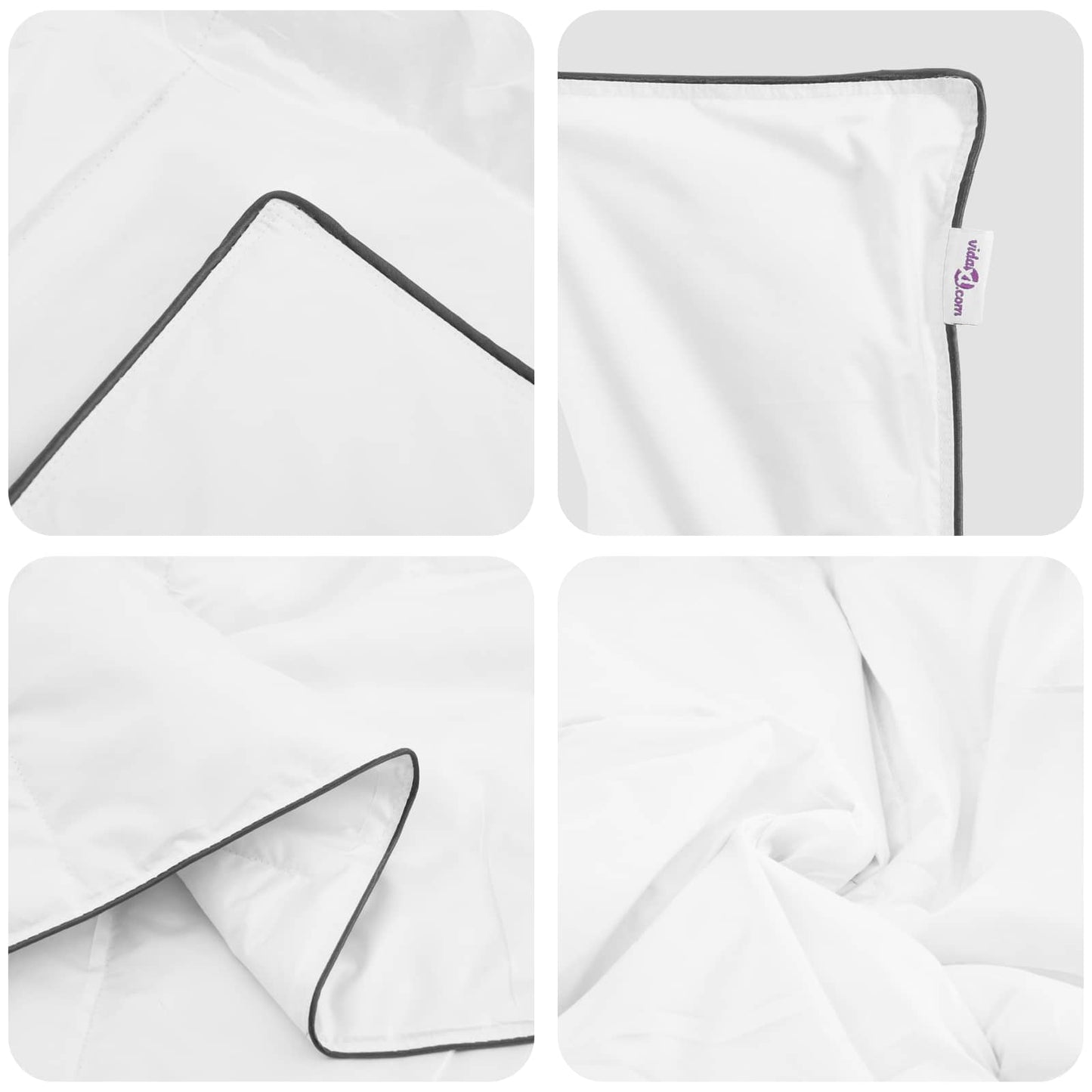 Žiemos antklodė su pagalve 3 pcs Balta Plunksna